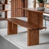 Wooden Morrigan Large Dining Bench Dining Bench UK