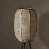 Ebbie Fabric And Bamboo Floor Lamp Floor Lamp UK