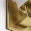 Livingston Bathroom Aged Brass Wall Light With Opal Matte Glass Shade Glass Shade UK