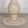 Armand French Country Style 152cm Rustic Round Dining Table Dining Table UK