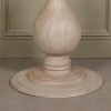 Armand French Country Style 152cm Rustic Round Dining Table Dining Table UK