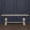 Baltasaru Large Rustic 260cm Rectangular Dining Table (Copy) Table (Copy) UK