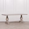 Baltasaru Large Rustic 260cm Rectangular Dining Table (Copy) Table (Copy) UK
