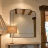 Simonette Dark Frame Overmantle Mirror Overmantle Mirror UK