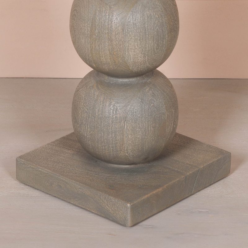 Accent Ravelle Rustic Wooden Side Table Side Table UK