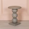 Accent Ravelle Rustic Wooden Side Table Side Table UK