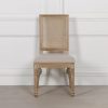 Alienor Wooden French Bergere Back Rattan Dining Chair Dining Chair UK