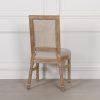 Alienor Wooden French Bergere Back Rattan Dining Chair Dining Chair UK