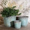 Weathered Iron Small Planter Small Planter UK