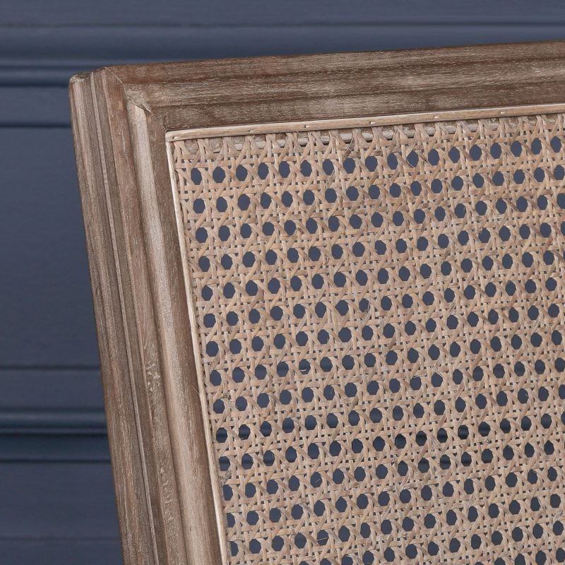 Alienor French Wooden Bergere Back Rattan Dining Chair Dining Chair UK