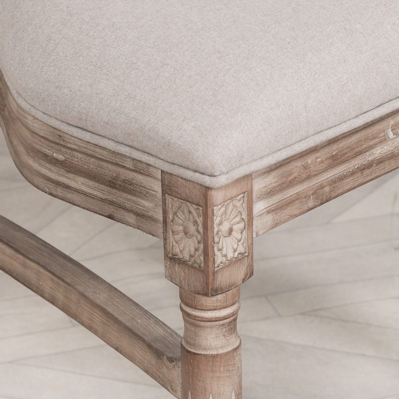 Alienor French Wooden Bergere Back Rattan Dining Chair Dining Chair UK