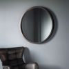 Black Round Mirror UK
