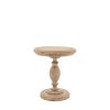 Giverny Pedestal Wooden Side Table Side Table UK