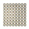 Klervi Circle Design Deco Wall Mirror Wall Mirror UK