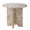 Cyrus Brown Marble Side Table Side Table UK