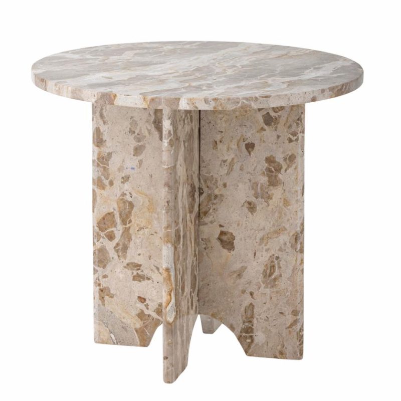 Cyrus Brown Marble Side Table Side Table UK