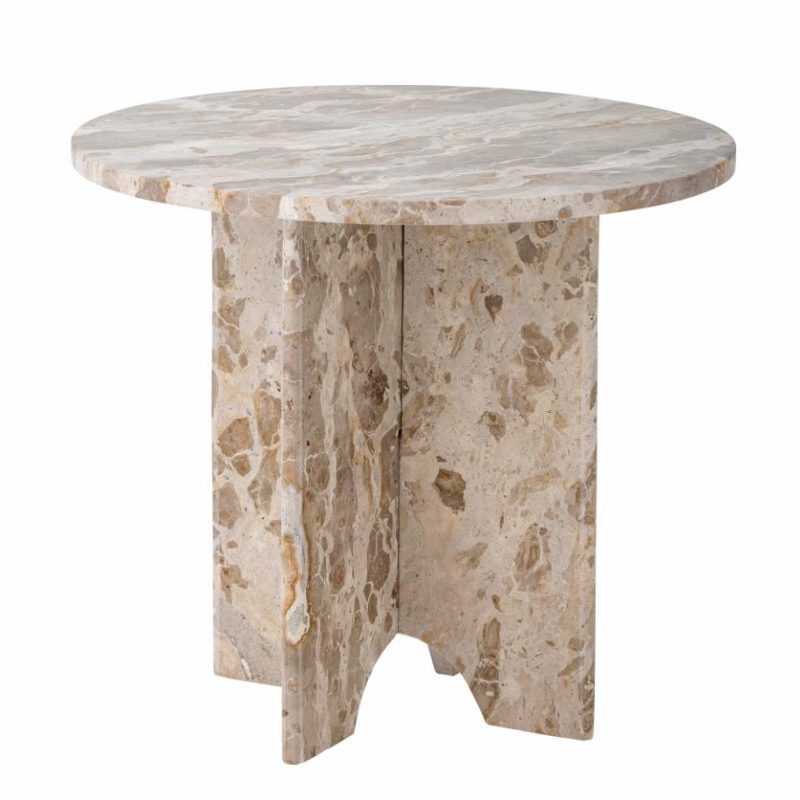 Cyrus Brown Marble Side Table Side Table UK