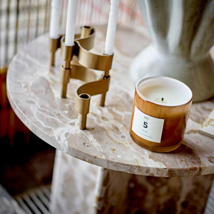Cyrus Brown Marble Side Table Side Table UK