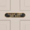 Brass Plaque UK