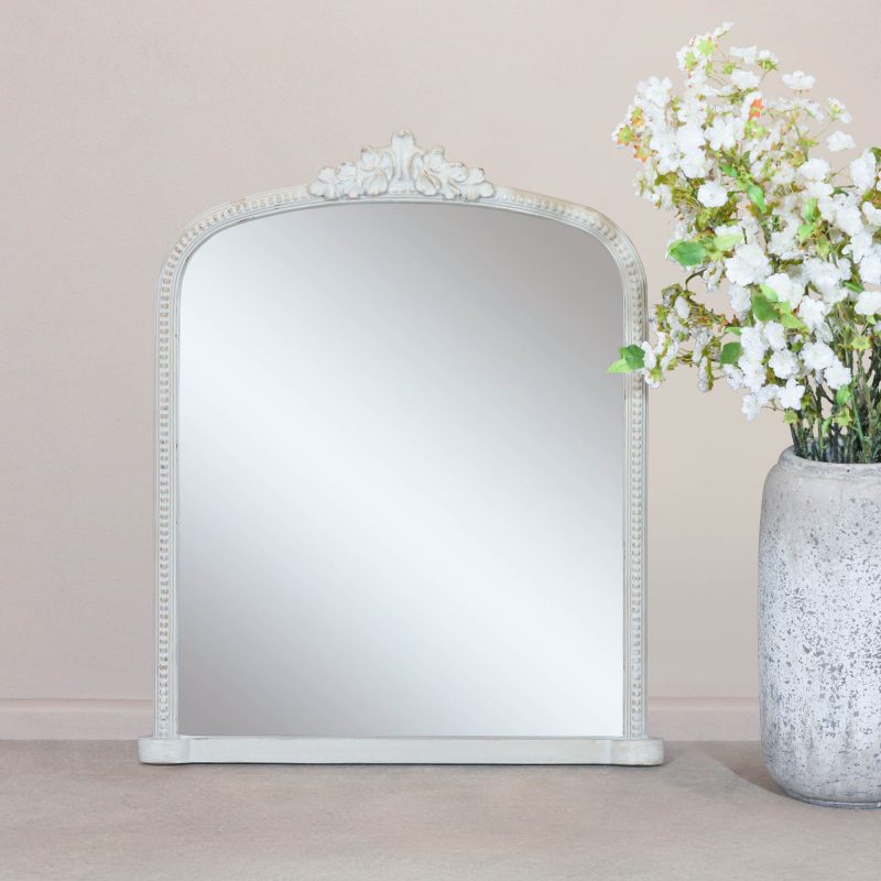 Elise French Style Overmantle Mirror Overmantle Mirror UK