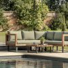Lucero Green Garden Corner Sofa Set Sofa Set UK