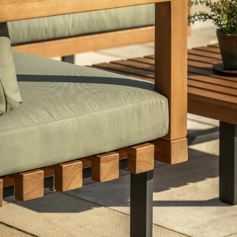 Lucero Green Garden Corner Sofa Set Sofa Set UK