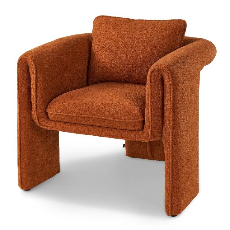 Chenille Armchair UK