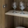 Langston Slender Plinth Drinks Cabinet Drinks Cabinet UK