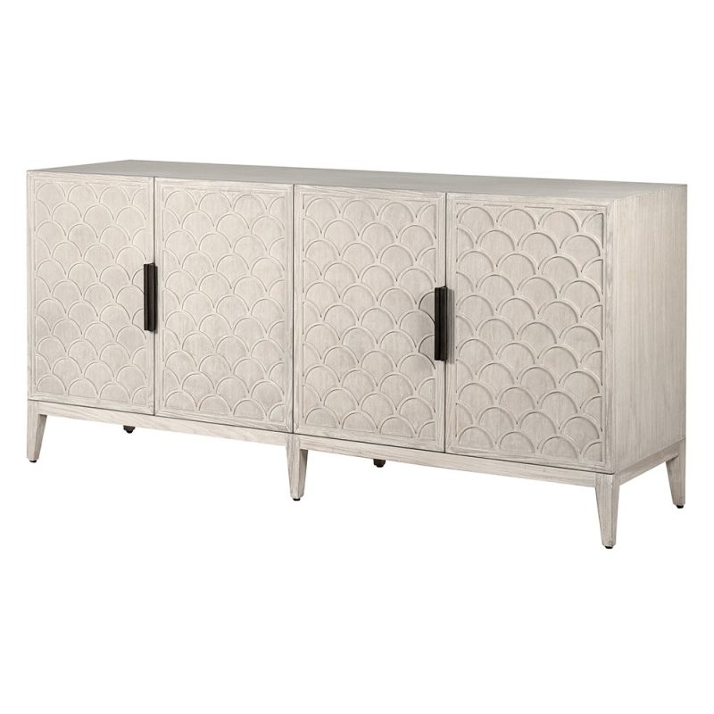 Scales Pattern Contemporary Wooden Sideboard Wooden Sideboard UK