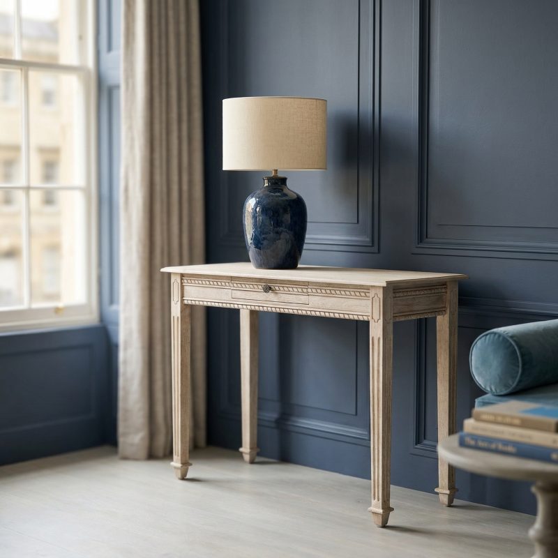 Acacia Anaïs Wooden Table With Drawer With Drawer UK