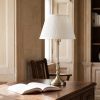 Claire Candlestick Metal Classic Table Lamp Table Lamp UK
