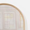 Arc Gold Finish Arch Frame Wall Mirror Wall Mirror UK