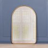 Arc Gold Finish Arch Frame Wall Mirror Wall Mirror UK
