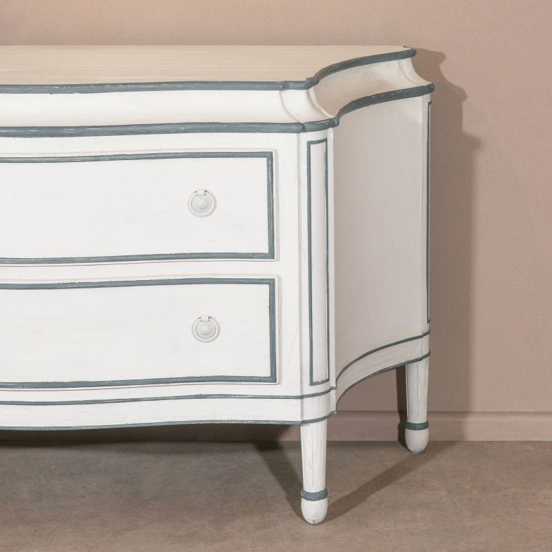 Sabine French Style Aged Chest Of Drawers Of Drawers UK
