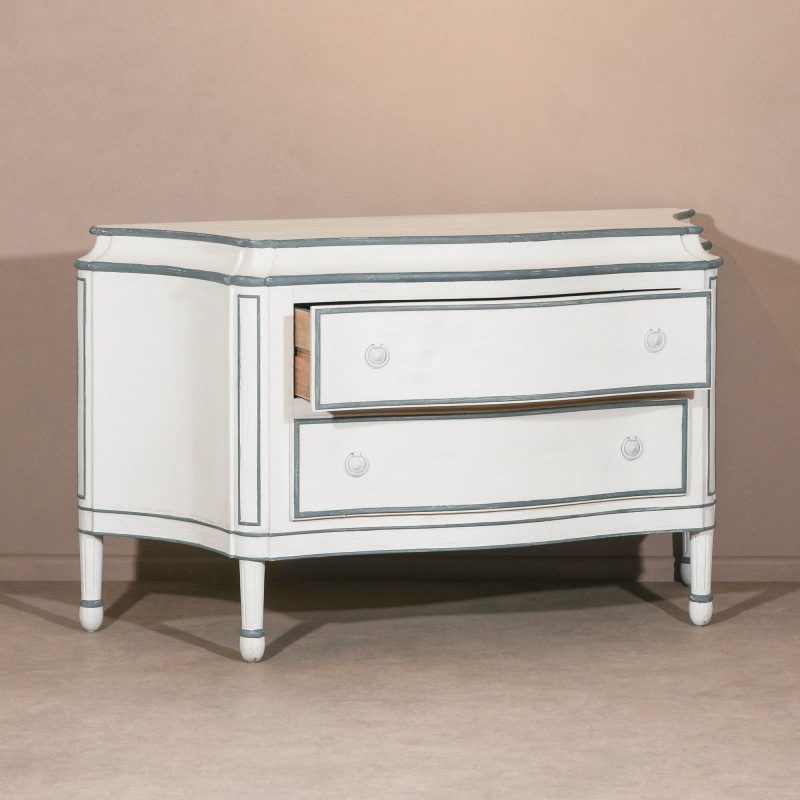 Sabine French Style Aged Chest Of Drawers Of Drawers UK