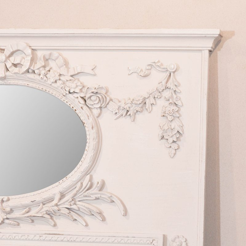 Taupe Large 160cm French Style Aged Mirror Aged Mirror UK