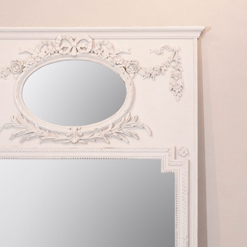 Taupe Large 160cm French Style Aged Mirror Aged Mirror UK