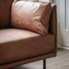 Wynonna Brown Leather Sofa Leather Sofa UK