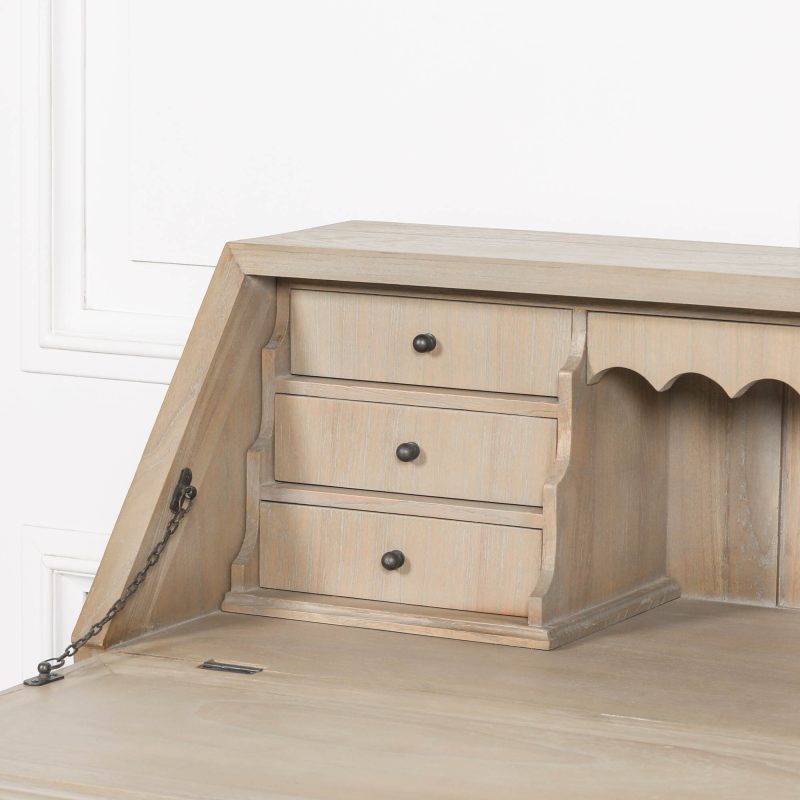 French Style Wooden Writing Bureau Desk Bureau Desk UK