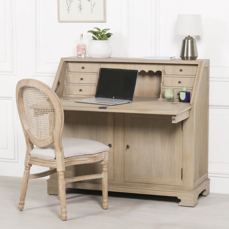 French Style Wooden Writing Bureau Desk Bureau Desk UK