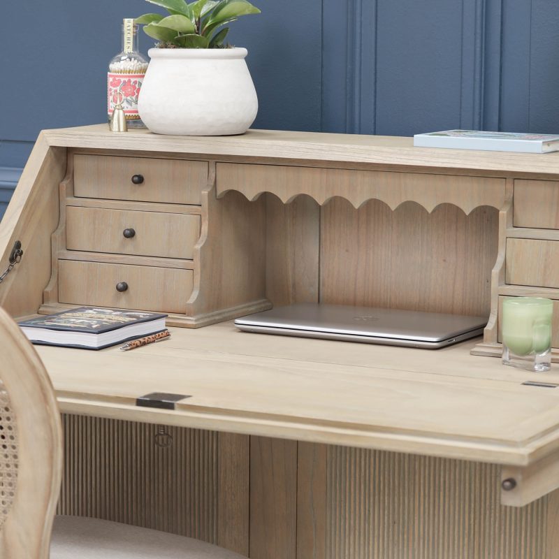 French Style Wooden Writing Bureau Desk Bureau Desk UK