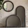 Levina Black Wash Round 90cm Mirror 90cm Mirror UK