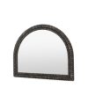 Levina Black Wash Overmantle Mirror Overmantle Mirror UK