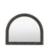 Levina Black Wash Overmantle Mirror Overmantle Mirror UK