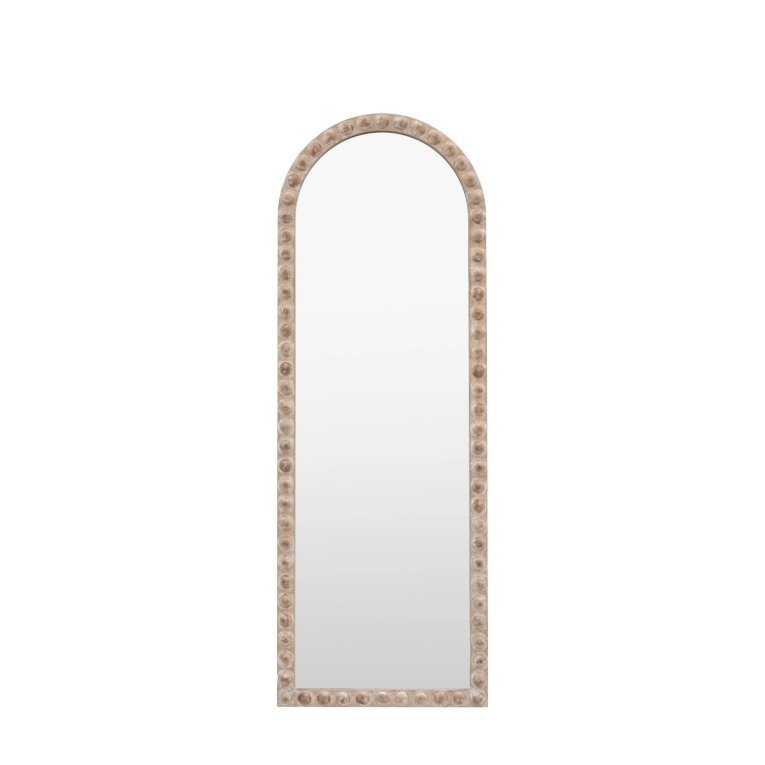 Parisa Rustic Bobble Floor Mirror Floor Mirror UK