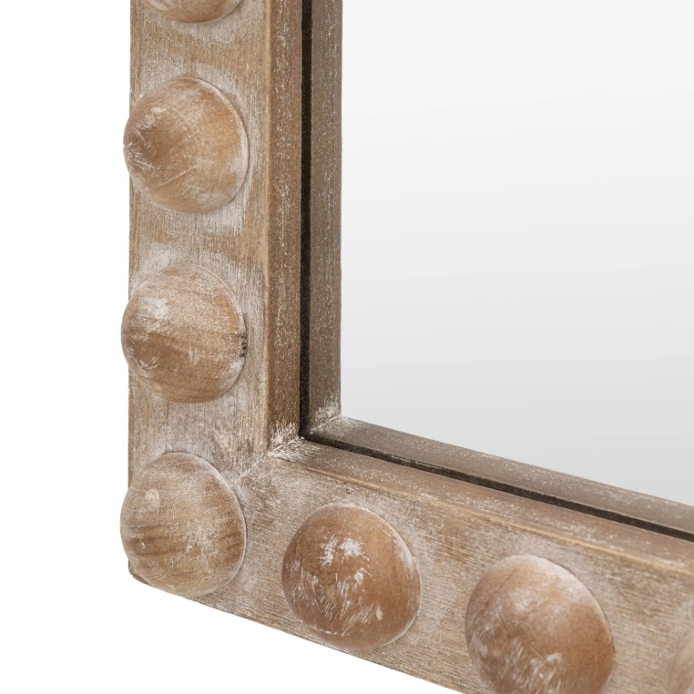 Parisa Rustic Bobble Floor Mirror Floor Mirror UK
