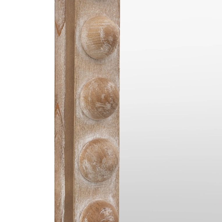 Parisa Rustic Bobble Floor Mirror Floor Mirror UK