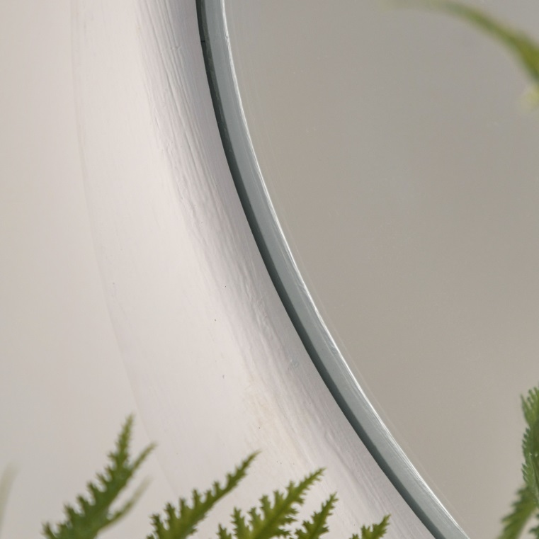 Pascoe Pebble Concrete Effect Wall Mirror Wall Mirror UK