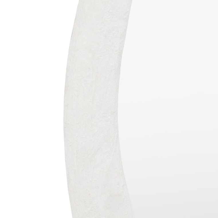 Pascoe Pebble Antiqued White Wall Mirror Wall Mirror UK