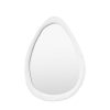 Pascoe Pebble Antiqued White Wall Mirror Wall Mirror UK